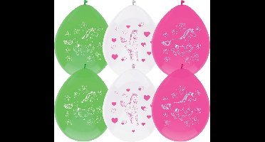 Ballon Paard 6 stuks