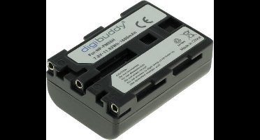 Digibuddy A Merk Accu Batterij Sony NP-FM55H / NP-FM50 / NP-QM51 - 1600mAh