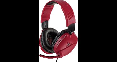 Turtle Beach Recon 70N Gaming Headset - Donkerrood - Nintendo Switch