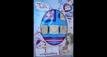 Disney Stempelset Met Stiften Violetta 12-delig