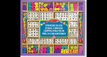 Melissa & Doug Houten Rijgkralen Knutselset - 200 kralen