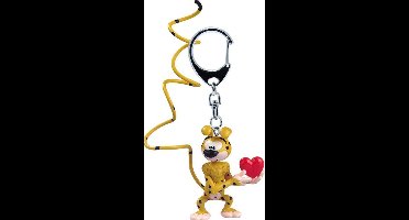 Plastoy: Sleutelhanger Marsupilami Hart 12 Cm