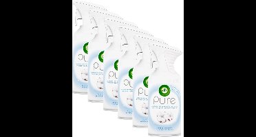 Air Wick Luchtverfrisser Spray - Pure Zachtheid van Katoen - 6 Stuks - Voordeelverpakking