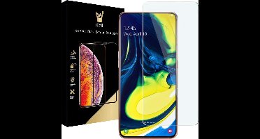 Screenprotector geschikt voor Samsung A80 - Screen Protector Glas