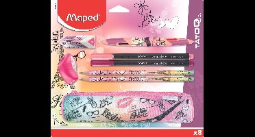 PARIS FASHION - 8-delig - blisterpak