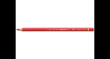Kleurpotlood Faber Castell Polychromos 121 geraniumrood fel doos met 6 stuks