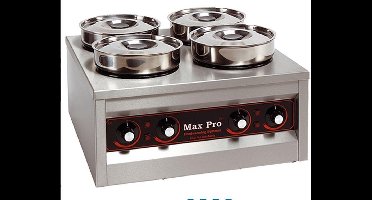 MaxPro foodwarmer - 4 pannen