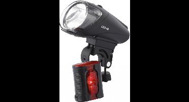 Busch & Müller - Koplamp IXON IQ Premium - LED - Batterij met oplader - Zwart