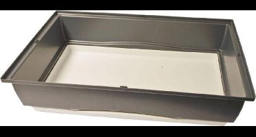 Interzoo onderbak met lade voor big eliza / ara grijs