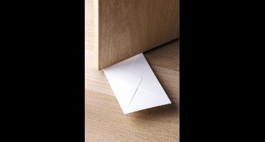 Qualy - Brievenstandaard En Deurstopper - You've got mail doorstopper - Wit