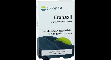 Springfield Cranaxil Cranberry 500 mg 30 st