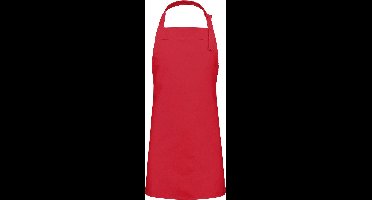 Benza Schort Keukenschort voor kinderen - Rood - 50 x 60 cm