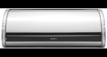 Brabantia Broodtrommel - met Schuifdeksel - Matt Steel