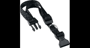Ferplast Halsband Honden Club 70 Cm Nylon Rood/zwart