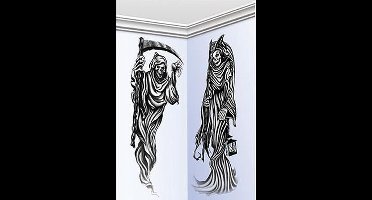 ESPA - 2 reaper muurdecoraties - Decoratie > Muur-, deur- en raamdecoratie