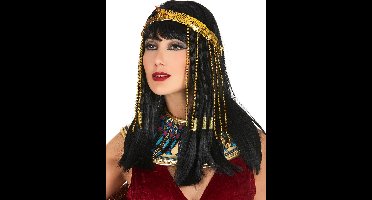 Vegaoo - Goudkleurige Egyptische slang hoofdband voor vrouwen