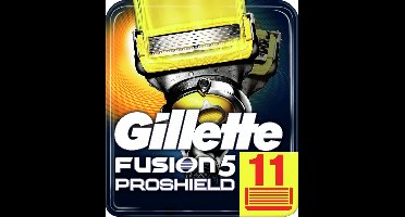 Gillette Fusion 5 Proshield Scheermesjes Mannen - 11 Stuks