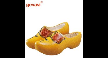 Gevavi Farmer Geel Houten Klompen Uniseks