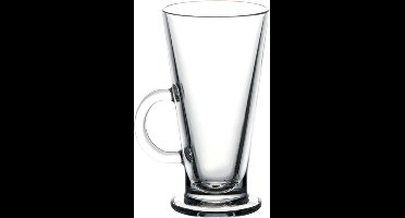 Pasabahce - theeglazen met handvat - Colombian - 360 ml - set van 2 - helder glas