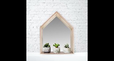 Spiegel hout | Gusta | 38 x 6 x 50 cm