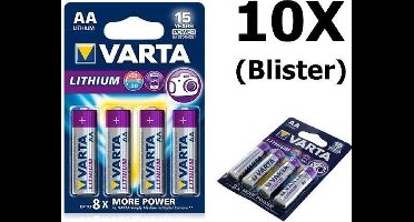 Varta Ultra Lithium AA Batterijen - 40 Stuks (10 Blisters a 4st)