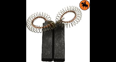 Koolborstelset voor Kress Stofzuiger NTS1100EA - 6x9x32mm