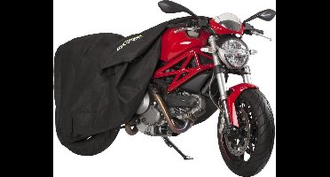 FOX Motorhoes Binnen – Stofhoes – Ademend – Beschermt tegen Stof & Krassen – Zwart – Maat M – DS COVERS