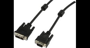 DVI-A-VGA kabel 5,00 m