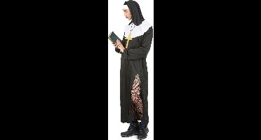 Vegaoo - Humoristisch nonnen outfit voor mannen