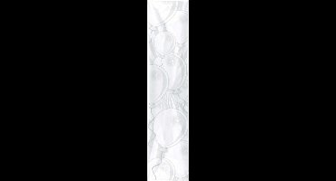 Banier witte ballonnen - 3 meter