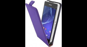 Mobiparts - paars premium flipcase - Sony Xperia Z1 Compact