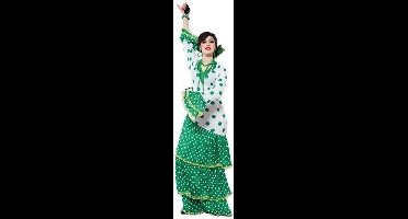Flamenco danseres groen (mt M/L)