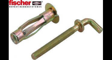 Fischer Hollewandplug/Duim HM 5 x 37 HK - 4 Stuks