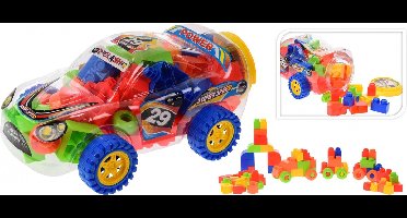 Free And Easy Bouwblokken In Raceauto 75-delig