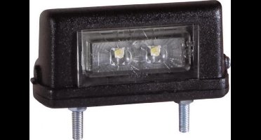 Kenteken verlichting unit 2 LEDs