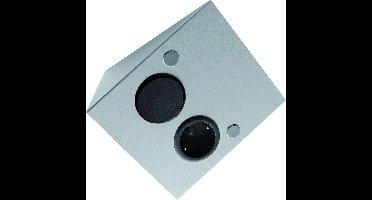 Dinox ST/S contactdoos/schakelaar. Belgische aarding.Inox