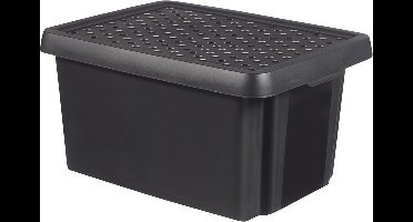 essentials opbergbox + deksel 16L