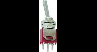 Verticale Subminiatuur Tuimelschakelaar Spdt On-Off-On