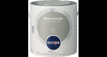 Histor Perfect Finish Muurverf Mat - 2,5 Liter - Grind