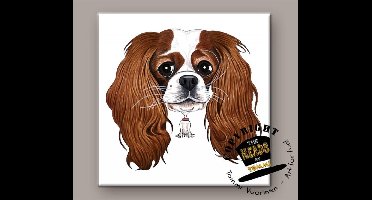 Tegel Hond Cavalier King Charles Spaniel