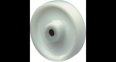 Kelfort Los PVC wiel wit gelagerd 200mm