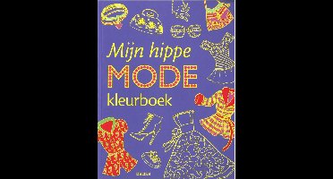 Kleurboek Hippe Mode