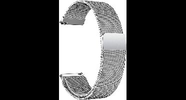 Bandje geschikt voor Samsung Galaxy Watch Active 1 / 2 (40 & 40 mm) - Zilver Milanese Band