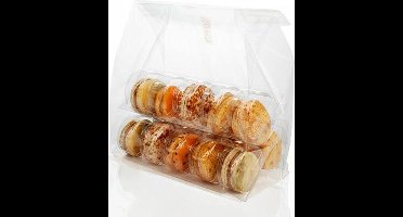 Macaron Tassen set voor 15 (100 Stuks) [MBG3]