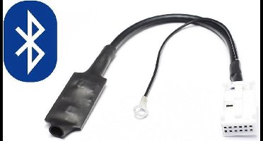 Geschikt voor Golf 5 Golf 6 Polo 6R Passat Jetta Touran Touareg Eos Bluetooth Audio Muziek Streaming Mfd Mfd2 Rcd 210 Rcd 31 Rns 300 Rcd 300 Rcd 200 Aux Adapter Module