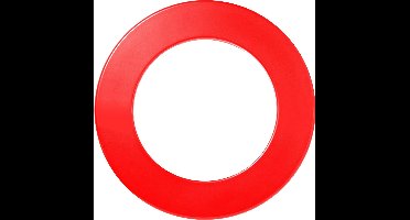 Dartbord Surround Rood – PU Foam Beschermring – 66,5 cm – Geschikt voor Elk Dartbord – Dartsurround – Longfield Darts