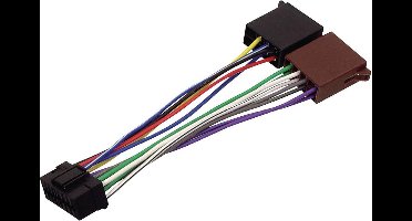 Hq Iso-sony16p Iso Kabel voor Sony Auto Audioapparatuur