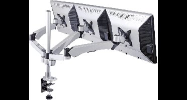 SpeaKa Professional SP-3957076 Flex Monitor-tafelbeugel Aantal monteerbare displays: 4 Display(s) 25,4 cm (10) - 68,6