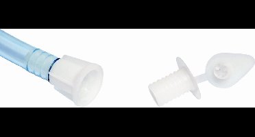 Bad afvoerslang transparant