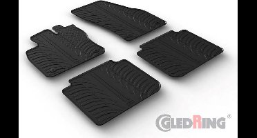 Gledring Rubbermatten passend voor Seat Tarraco 2019- (T profiel 4-delig + montageclips)